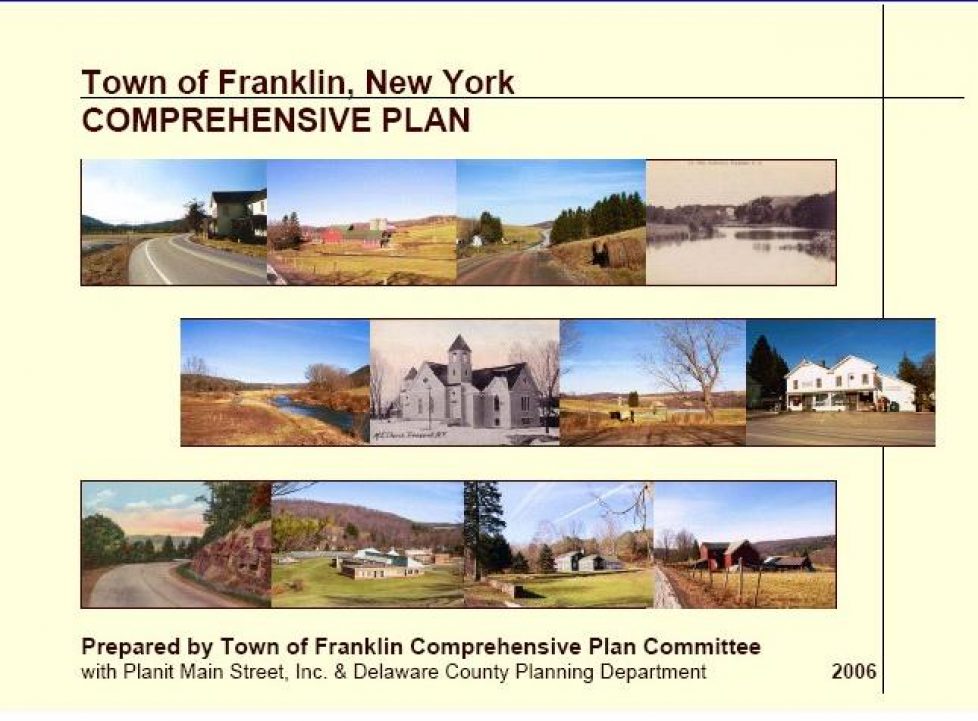 Franklin NY Comprehensive Plan