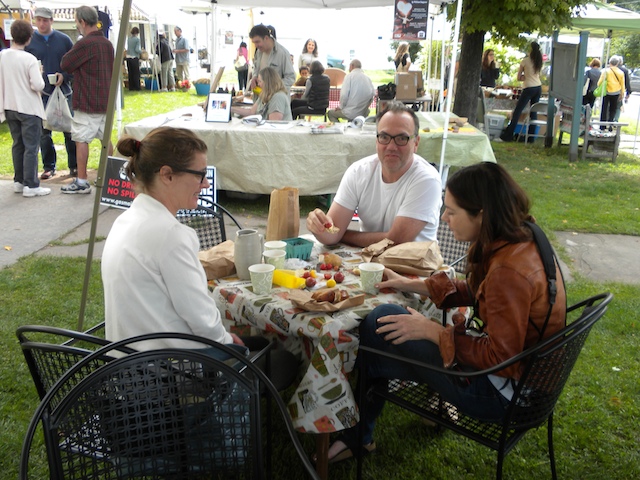 Breakfast at the Franklin Farmers' Market