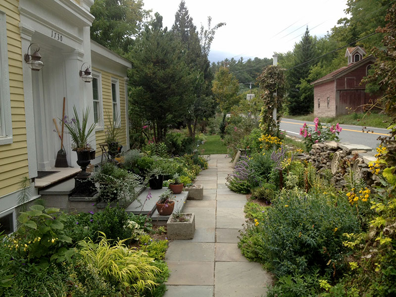 photo of Steve Whitesell's front garden