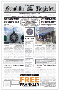 NFR #25 New Franklin Register - PDF