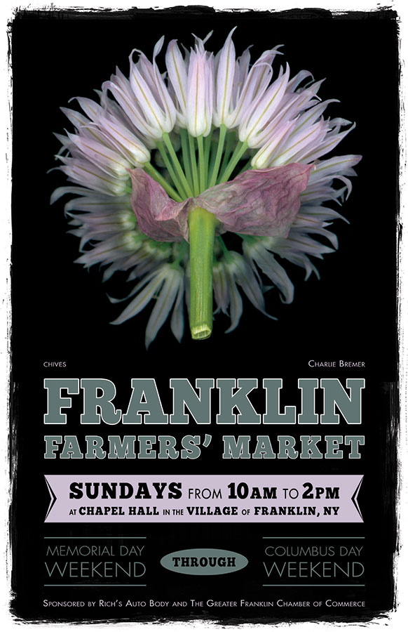 2017 Franklin Farmers' Market Poster by Charlie Bremer