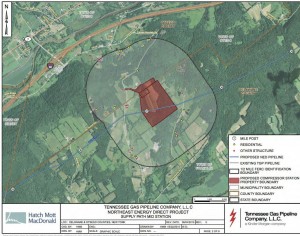 TGP NED supply path mid-station