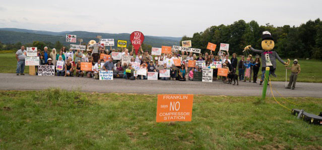 Compressor Free Franklin rally on the Otego Road, Photo by Tony Breuer