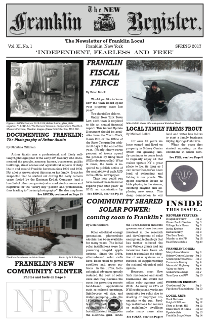 New Franklin Register #31