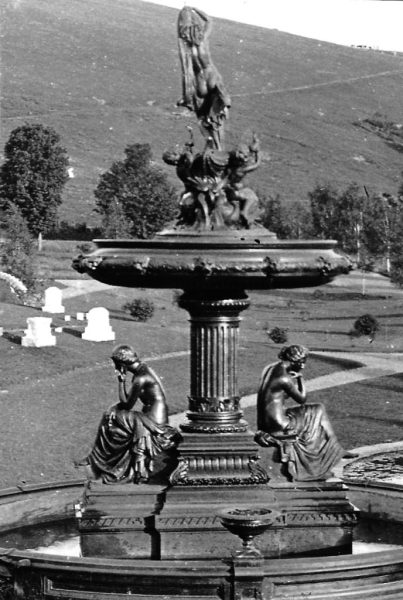 Ouleout Valley Cemetery Fountain as originally installed