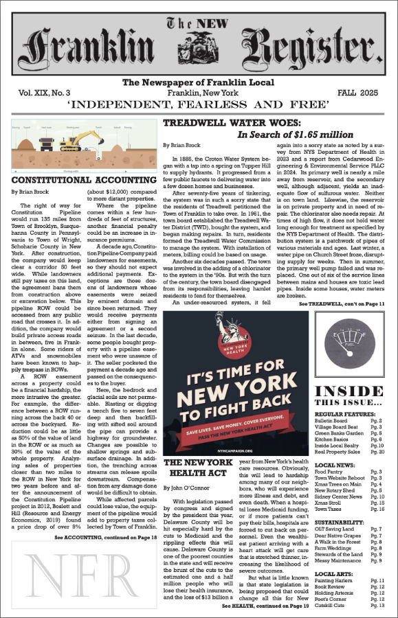 New Franklin Register #56